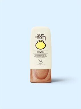 Sun Bum Daily SPF 50 Clear Gel Face Sunscreen - Travel Size, 1.7OZ